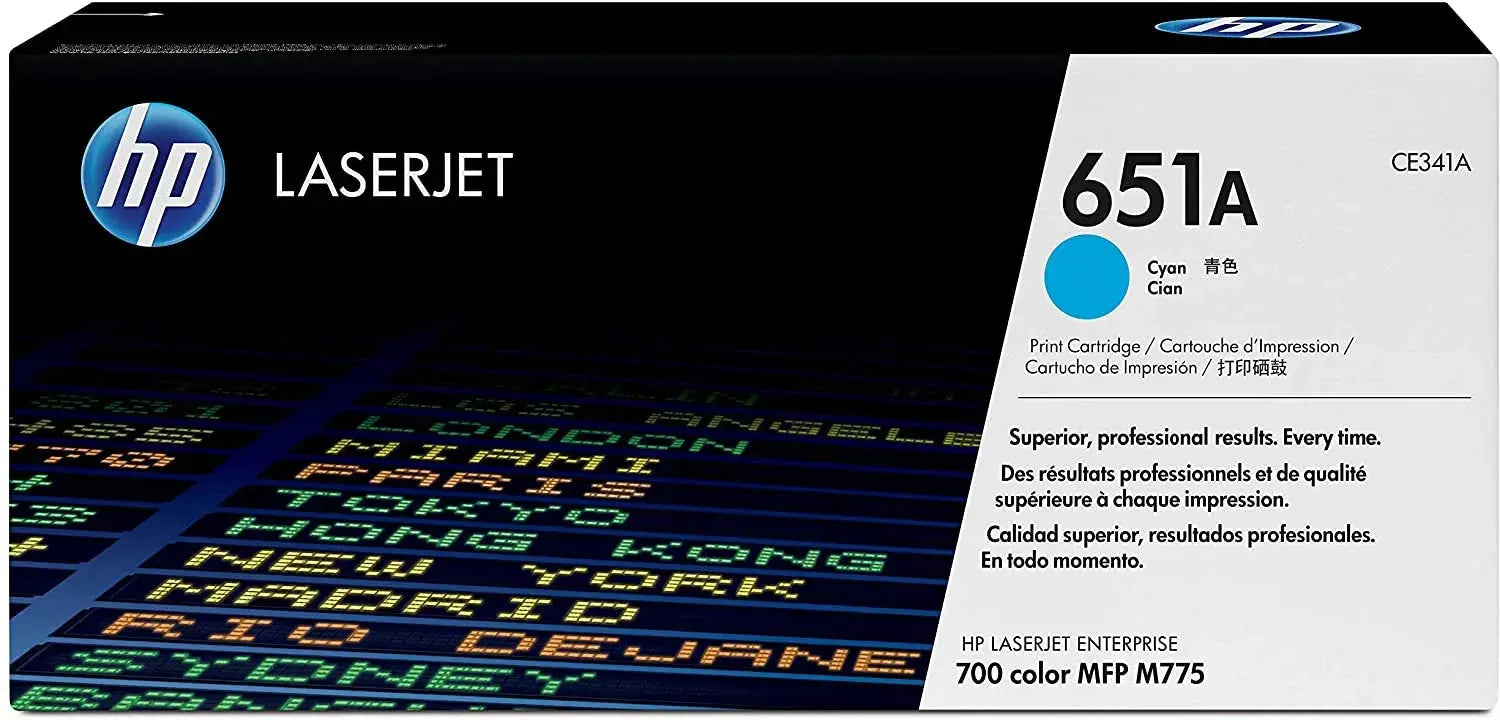HP 651A Toner Cartridge Set CE340A CE341A CE342A CE343A - eBuy UAE